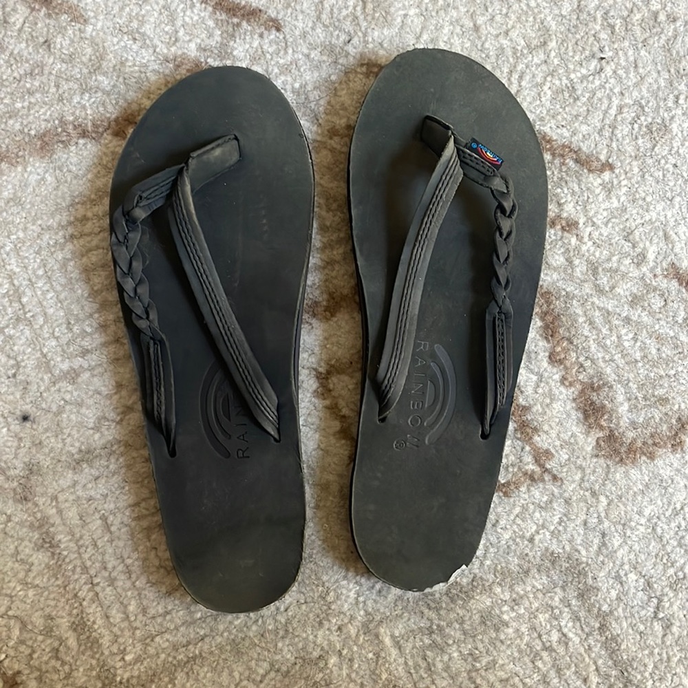 Rainbow sandals